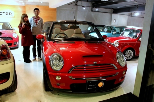 BMWﾐﾆ 中古車.JPG
