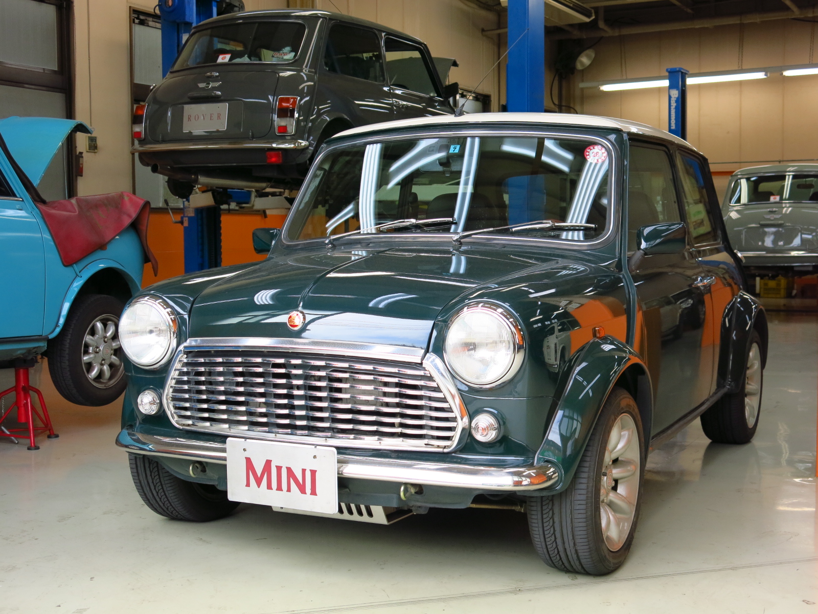 ローバーミニ納車点検整備　Ｓ様のクーパー40th anniversary LTD