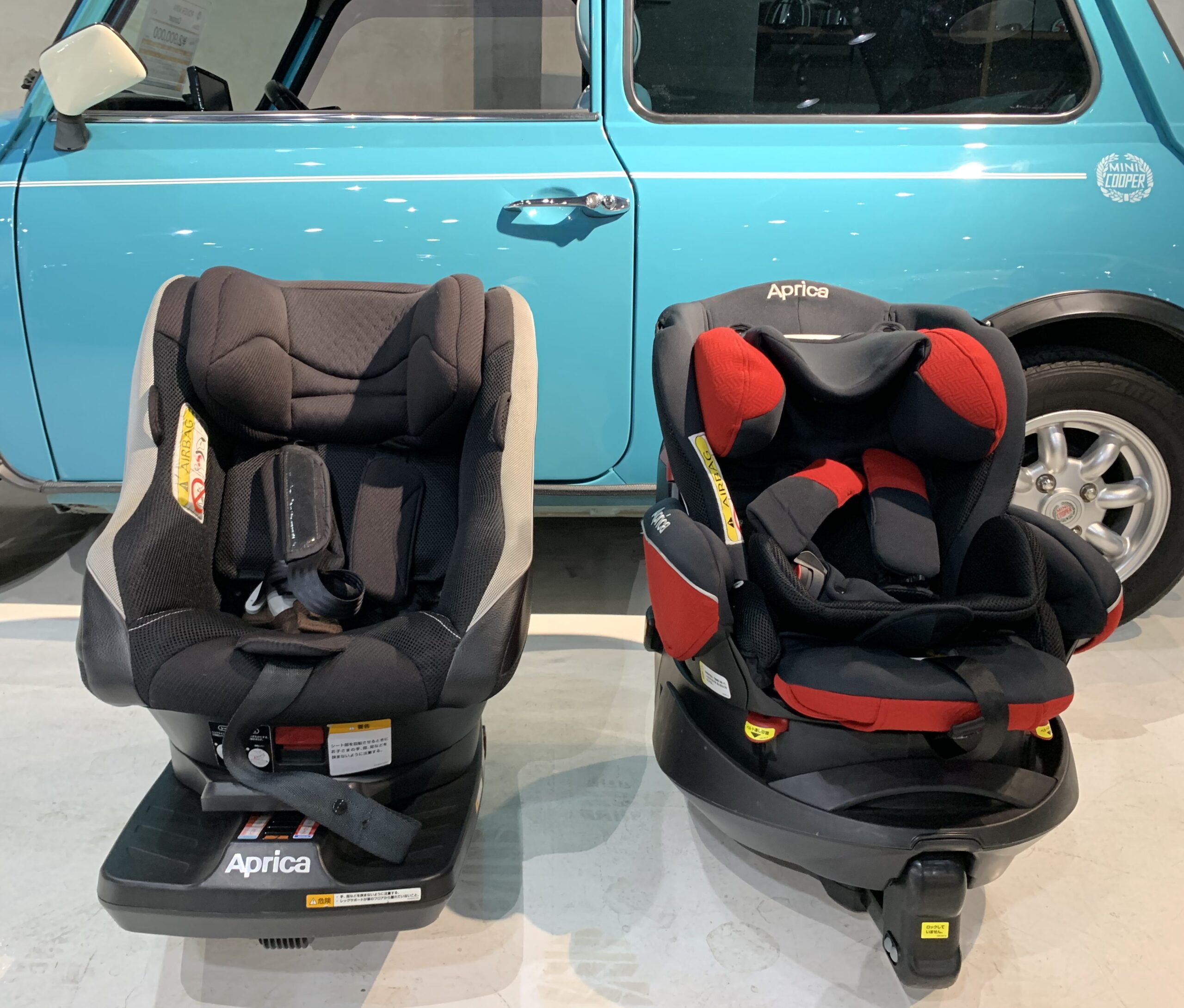 【新生児もOK⁉️】ローバーミニに取付け可能なチャイルドシートはこちら！(2020/02/08更新)